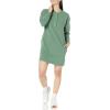 imageAmazon Essentials Womens Knit Henley Sweatshirt Dress Available in Plus SizeSage Green