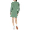 imageAmazon Essentials Womens Knit Henley Sweatshirt Dress Available in Plus SizeSage Green