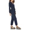 imageAmazon Essentials Womens Knit Surplice Jumpsuit Available in Plus SizeNavy