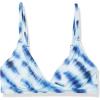 imageAmazon Essentials Womens LightSupport Classic Bikini Swimsuit TopBlue Tie Dye
