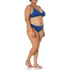 imageAmazon Essentials Womens LightSupport Classic Bikini Swimsuit TopDeep Blue