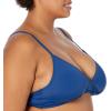 imageAmazon Essentials Womens LightSupport Classic Bikini Swimsuit TopDeep Blue