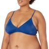 imageAmazon Essentials Womens LightSupport Classic Bikini Swimsuit TopDeep Blue