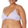imageAmazon Essentials Womens LightSupport Classic Bikini Swimsuit TopLavender