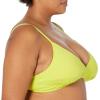 imageAmazon Essentials Womens LightSupport Classic Bikini Swimsuit TopLime Green