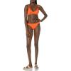 imageAmazon Essentials Womens LightSupport Classic Bikini Swimsuit TopOrange