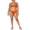 imageAmazon Essentials Womens LightSupport Classic Bikini Swimsuit TopTerracotta