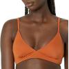 imageAmazon Essentials Womens LightSupport Classic Bikini Swimsuit TopTerracotta