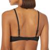 imageAmazon Essentials Womens LightSupport Classic Bikini Swimsuit TopWashed Black