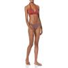 imageAmazon Essentials Womens LightSupport Tie Halter Bikini Swimsuit Top Available in Plus SizeBrick Red