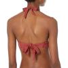 imageAmazon Essentials Womens LightSupport Tie Halter Bikini Swimsuit Top Available in Plus SizeBrick Red
