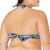 imageAmazon Essentials Womens LightSupport Tie Halter Bikini Swimsuit Top Available in Plus SizeDeep Blue Paisley