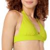 imageAmazon Essentials Womens LightSupport Tie Halter Bikini Swimsuit Top Available in Plus SizeLime Green
