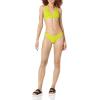 imageAmazon Essentials Womens LightSupport Tie Halter Bikini Swimsuit Top Available in Plus SizeLime Green