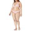 imageAmazon Essentials Womens LightSupport Tie Halter Bikini Swimsuit Top Available in Plus SizePale Peach Micro Floral