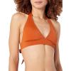 imageAmazon Essentials Womens LightSupport Tie Halter Bikini Swimsuit Top Available in Plus SizeTerracotta
