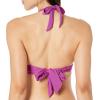 imageAmazon Essentials Womens LightSupport Tie Halter Bikini Swimsuit Top Available in Plus SizeViolet