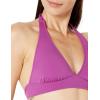 imageAmazon Essentials Womens LightSupport Tie Halter Bikini Swimsuit Top Available in Plus SizeViolet