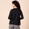 imageAmazon Essentials Womens Lightweight Crewneck Cardigan Sweater Available in Plus SizeBlack
