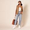 imageAmazon Essentials Womens Lightweight Crewneck Cardigan Sweater Available in Plus SizeCamel Heather