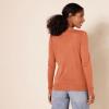 imageAmazon Essentials Womens Lightweight Crewneck Cardigan Sweater Available in Plus SizeCaramel