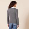 imageAmazon Essentials Womens Lightweight Crewneck Cardigan Sweater Available in Plus SizeCharcoal Heather