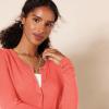 imageAmazon Essentials Womens Lightweight Crewneck Cardigan Sweater Available in Plus SizeCoral Pink