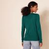 imageAmazon Essentials Womens Lightweight Crewneck Cardigan Sweater Available in Plus SizeDark Green