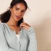 imageAmazon Essentials Womens Lightweight Crewneck Cardigan Sweater Available in Plus SizeGrey Heather