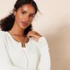 imageAmazon Essentials Womens Lightweight Crewneck Cardigan Sweater Available in Plus SizeIvory
