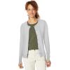 imageAmazon Essentials Womens Lightweight Crewneck Cardigan Sweater Available in Plus SizeLight Grey Heather