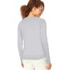 imageAmazon Essentials Womens Lightweight Crewneck Cardigan Sweater Available in Plus SizeLight Grey Heather