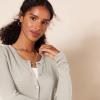 imageAmazon Essentials Womens Lightweight Crewneck Cardigan Sweater Available in Plus SizeOatmeal Heather