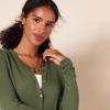 imageAmazon Essentials Womens Lightweight Crewneck Cardigan Sweater Available in Plus SizeOlive