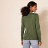 imageAmazon Essentials Womens Lightweight Crewneck Cardigan Sweater Available in Plus SizeOlive