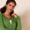 imageAmazon Essentials Womens Lightweight Crewneck Cardigan Sweater Available in Plus SizeSage Green
