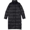 imageAmazon Essentials Womens Lightweight FullZip WaterResistant Long Cocoon Puffer Winter CoatBlack