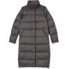 imageAmazon Essentials Womens Lightweight FullZip WaterResistant Long Cocoon Puffer Winter CoatCharcoal