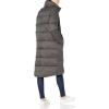 imageAmazon Essentials Womens Lightweight FullZip WaterResistant Long Cocoon Puffer Winter CoatCharcoal