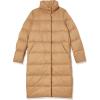 imageAmazon Essentials Womens Lightweight FullZip WaterResistant Long Cocoon Puffer Winter CoatMushroom Brown