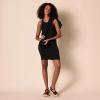 imageAmazon Essentials Womens Lightweight Jersey SlimFit Tank Mini Dress Previously Daily RitualBlack