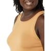imageAmazon Essentials Womens Lightweight Jersey SlimFit Tank Mini Dress Previously Daily RitualCamel