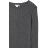 imageAmazon Essentials Womens Lightweight LongSleeve Cable Crewneck Sweater Available in Plus SizeCharcoal Heather
