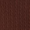 imageAmazon Essentials Womens Lightweight LongSleeve Cable Crewneck Sweater Available in Plus SizeDark Chestnut Brown Heather