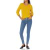 imageAmazon Essentials Womens Lightweight LongSleeve Cable Crewneck Sweater Available in Plus SizeGold