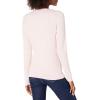 imageAmazon Essentials Womens Lightweight LongSleeve Cable Crewneck Sweater Available in Plus SizeLight Pink
