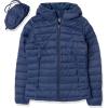 imageAmazon Essentials Womens Lightweight LongSleeve FullZip WaterResistant Packable Hooded Puffer JacketNavy