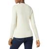 imageAmazon Essentials Womens Lightweight LongSleeve VNeck Sweater 100 CottonEcru