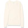 imageAmazon Essentials Womens Lightweight LongSleeve VNeck Sweater 100 CottonEcru