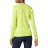 imageAmazon Essentials Womens Lightweight LongSleeve VNeck Sweater 100 CottonLime Green